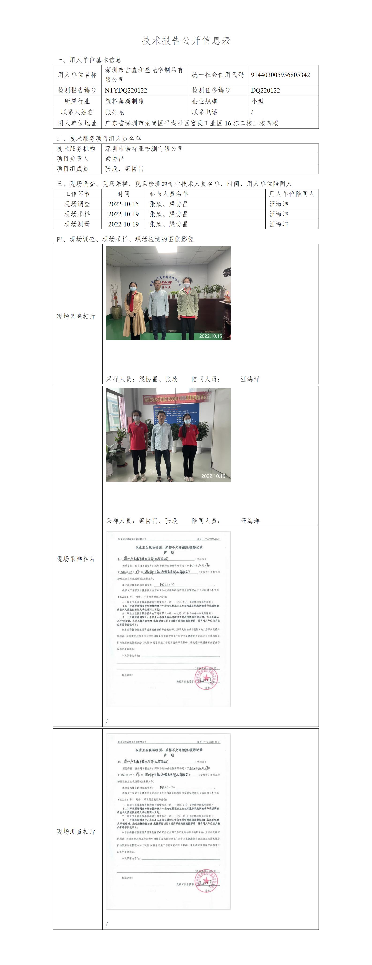 NTYDQ220122-深圳市吉鑫和盛光学制品有限公司