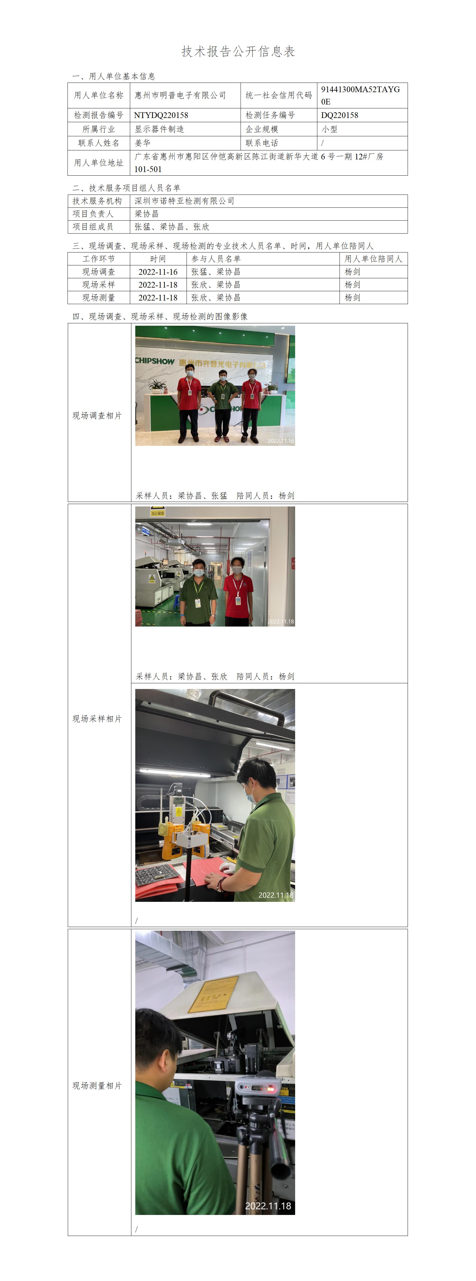NTYDQ220158-惠州市明普电子有限公司