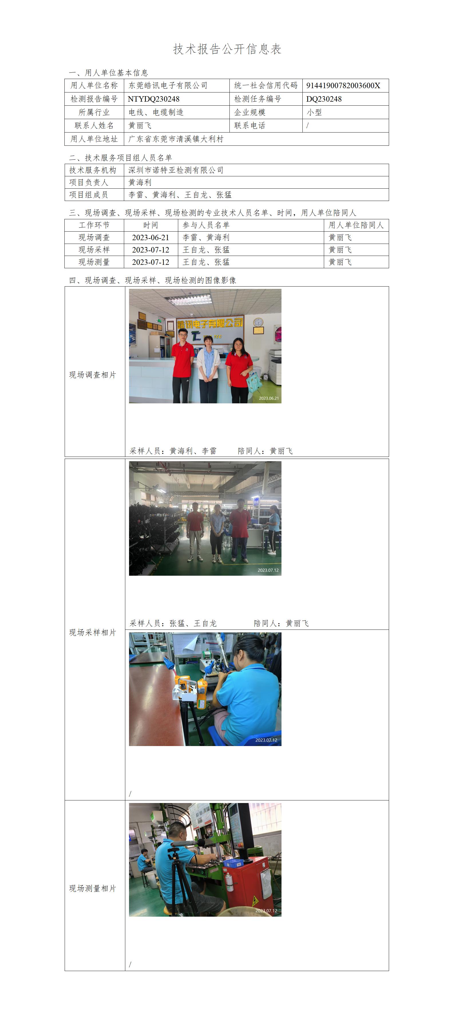 NTYDQ230248-东莞皓讯电子有限公司